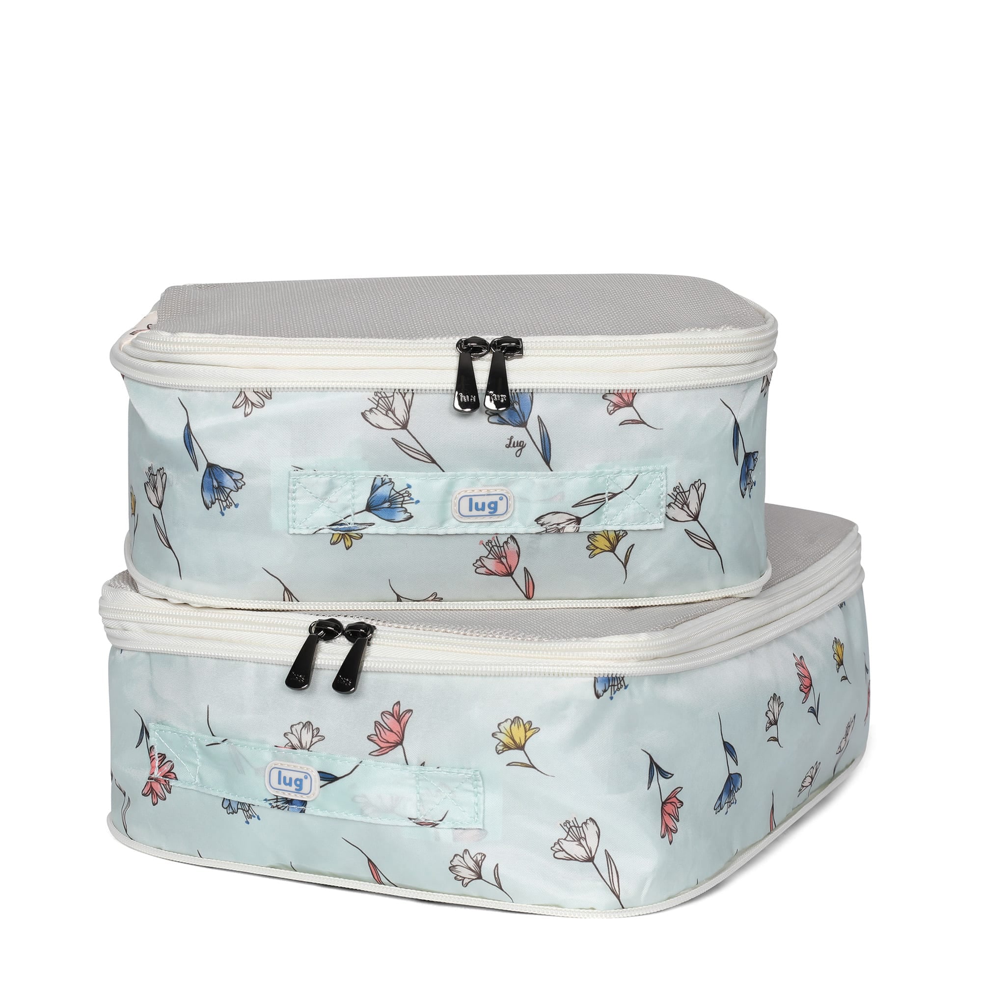 Cargo 2pc Compression Packing Cubes - HUMMINGBIRD FLORAL - Cargo2pc_HummingbirdFloral_03